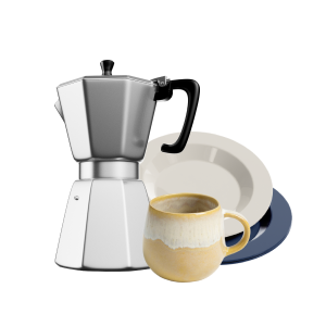 Чашки і тарілки